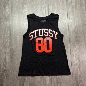 Stussy Tank Top Black X Small XS Streetwear 80 Sleeveless